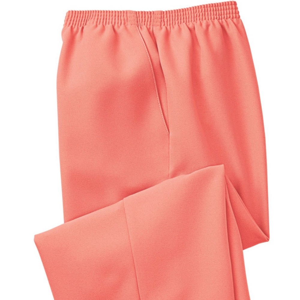 Alfred Dunner pull on Capri pants, peach